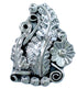 Navajo Indian Genuine Sterling Silver Leaf And Flower Ring Size 5-3/4 RX108794
